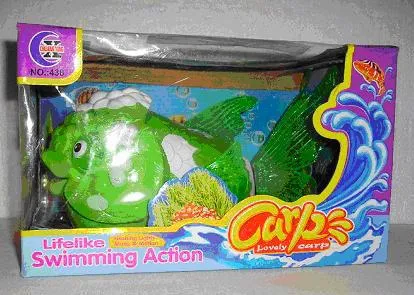 Игрушки с батарейками - Карп - Lovely carp - игрушечная рыба