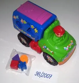 Грузовик с кубиками