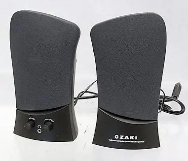 Ozaki rectangular Multimedia speakers 