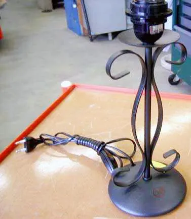 Wrought steel desk lamp “Lampicris - Desk lamp”