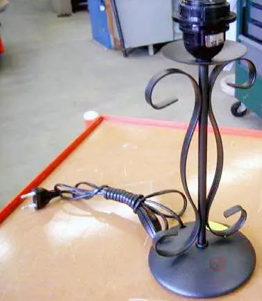 Wrought steel desk lamp “Lampicris - Desk lamp” 