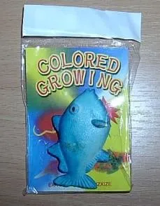 Увеличивающаяся в размере игрушка "Colored growing"
