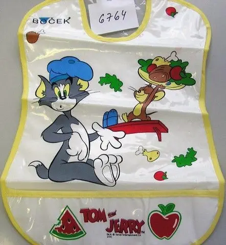 Детский нагрудник Tom & Jerry