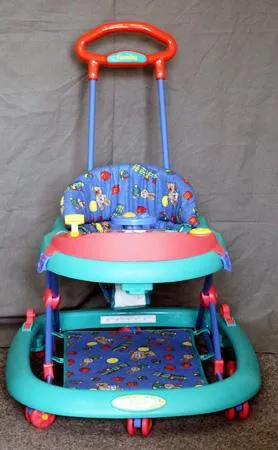 Baby walker with battery operated playing panel “FAMILY – BABY WALKER - Baby walking frame