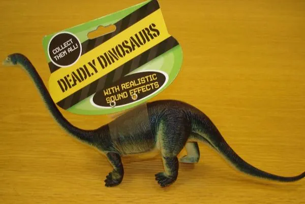 Игрушка из мягкого пластика - Deadly Dinosaurs