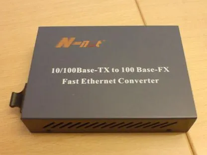 Fibre optic device "Fast Ethernet converter"
