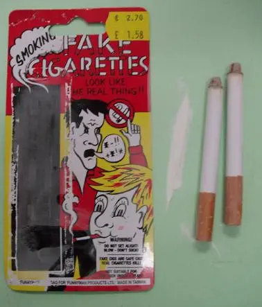 Шуточные предметы - Ненастоящие сигареты
