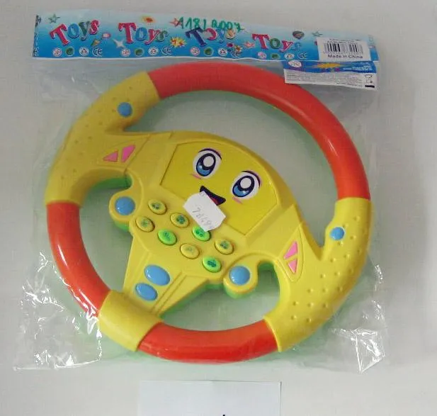 Пластиковый игрушечный руль