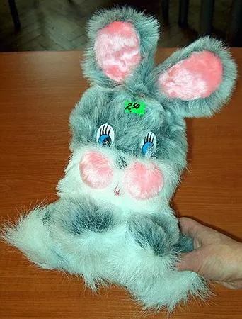 “Furry hare” toy