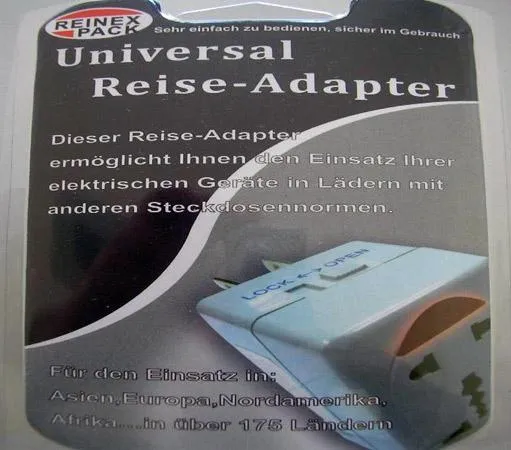 Дорожный адаптер Universal Reise-Adapter