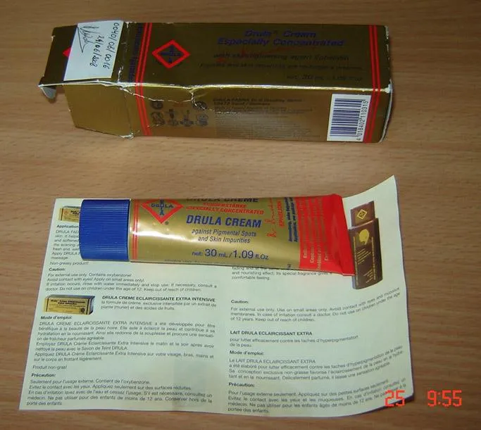 Skin cream - Drula crème extra forte / Drula cream especially concentrated
