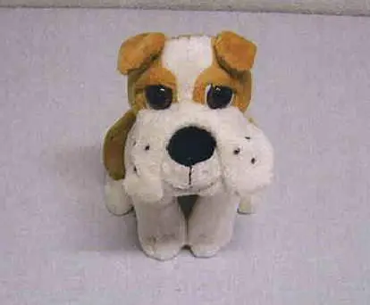 Musical soft toy dog
