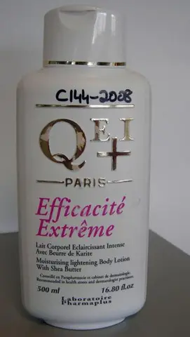 Лосьон для тела - QEI+ Paris Moisturising Lightening Body Lotion
