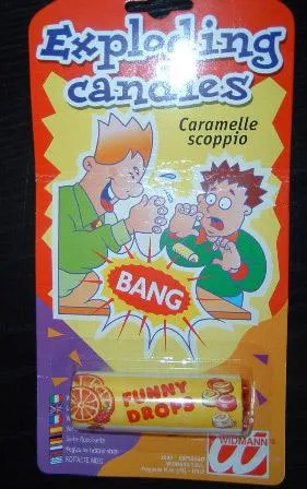 Joke items - FUNNY DROPS – Exploding candies