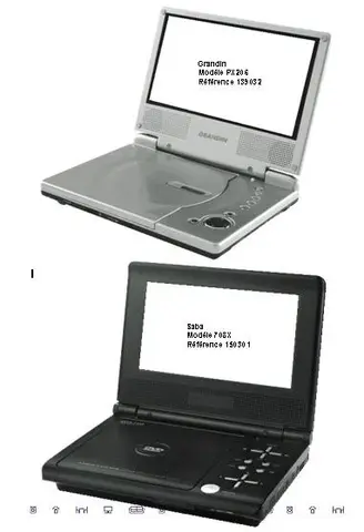Battery for DVD players