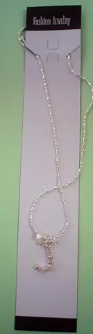 Цепочка-ожерелье - «Monogramma Strass»