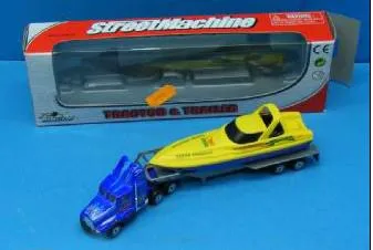 Игрушка грузовик с прицепом - Tractor & trailer street machine