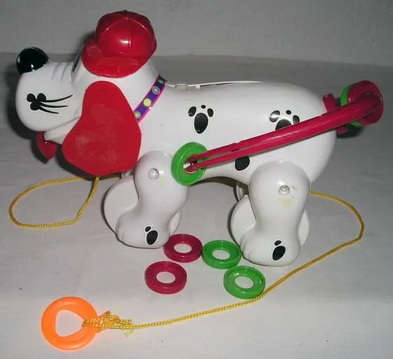 Pull-along dog
