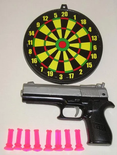 Air gun with arrows - Air gun target game