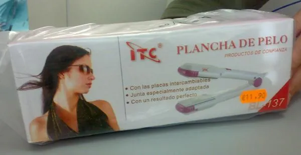 Hair straightener - Plancha de pelo