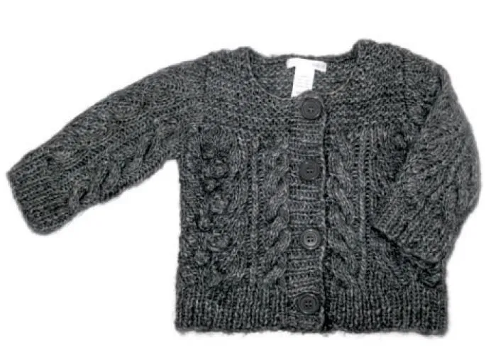 Small child's cardigan