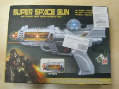 Музыкальный пистолет со светом - Super sp'ace gun
