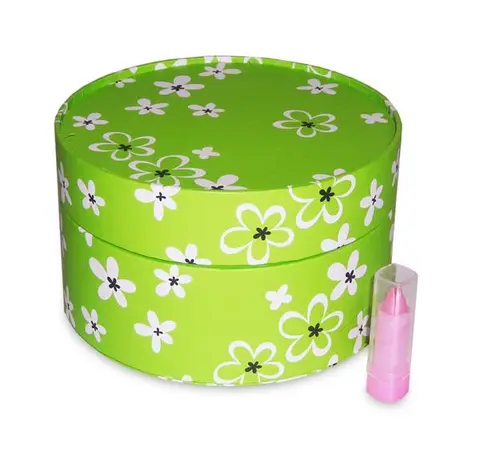 Косметический набор - «Beauty Green Flowers»