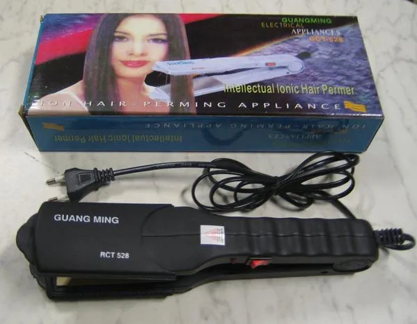 Hair crimper-straightener - Intellectual ionic hair permer