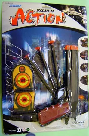 Toy gun “Swat Silver action”