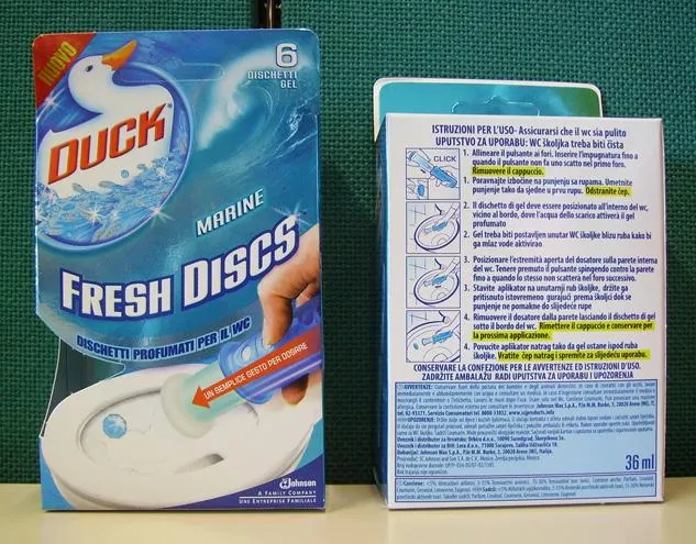 Гелевые диски для унитаза - Duck Fresh Discs