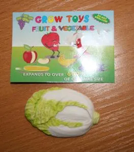 Увеличивающаяся в размере игрушка - Grow toys fruit & vegetable