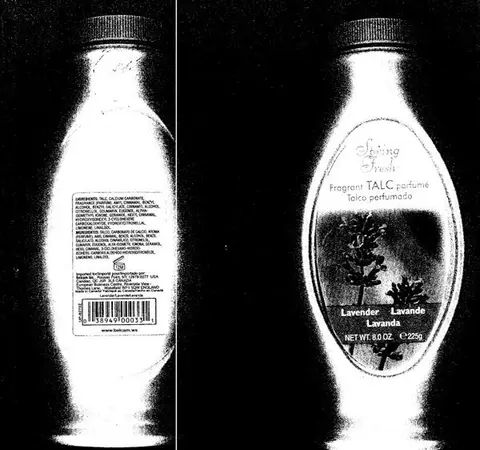 Парфюмированная тальковая пудра - Fragrant talc parfumé - Lavender