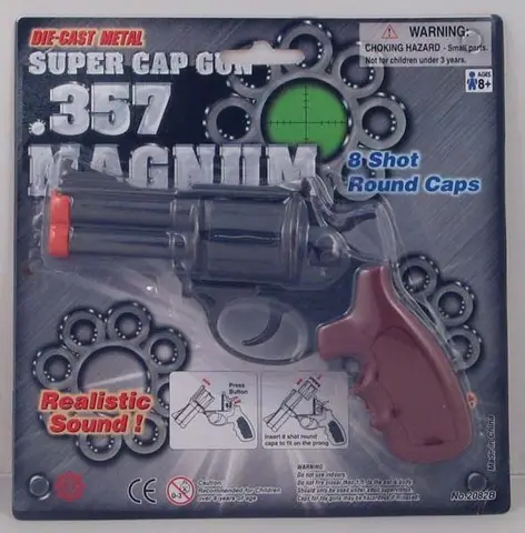 Игрушечный пистолет - Super Cap Gun 357 Magnum