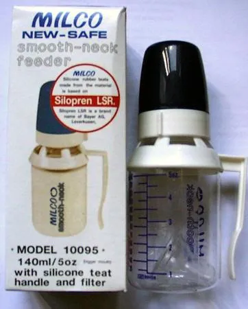 Feeding bottles of different capacity with teat “Milco” 