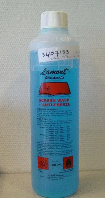 Screen wash and anti-freeze
