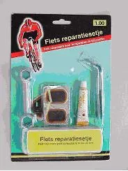 Household product rubber solution tube contained in bicycle repair kits