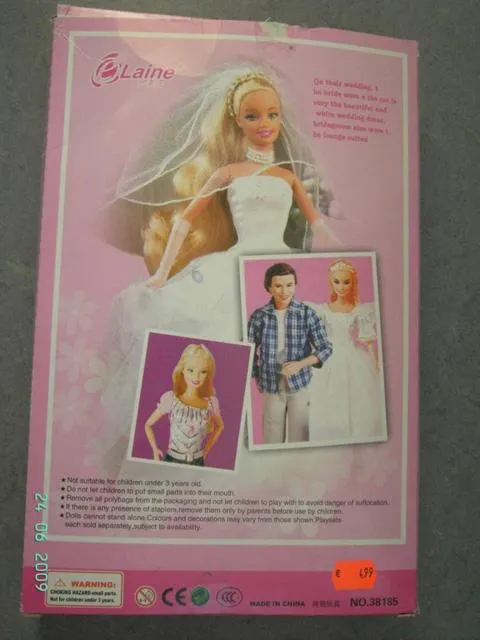 Кукла - Sweet wedding dress doll