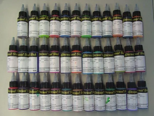 Тату-чернила - Eternal Ink tattoo colours
