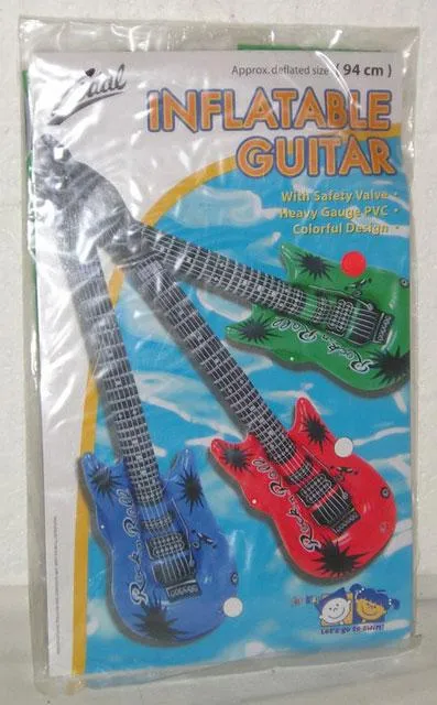 Inflatable guitar