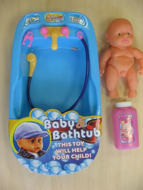 Кукла и ванна - Baby & Bathtub