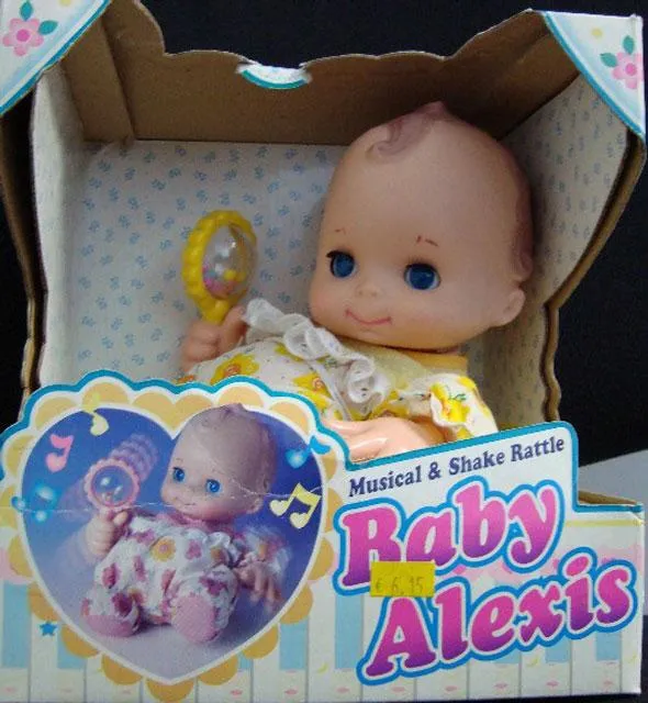 Кукла-младенец - Musical And Shake Rattle - Baby Alexis