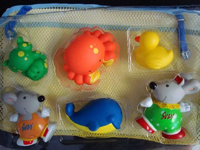 Игрушки-брызгалки - Juguetes de Bano