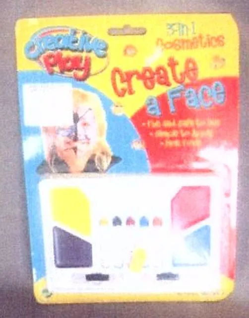 Детский набор для макияжа - Creative Play 3 in 1 Cosmetics - Create a Face