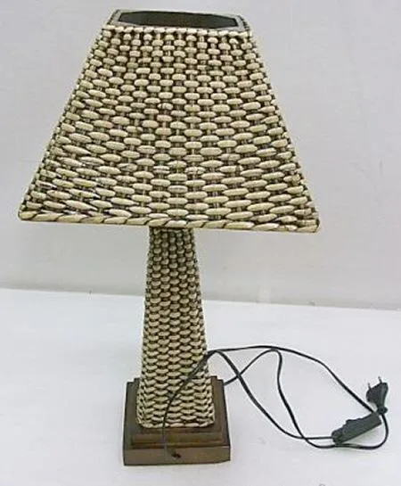 Electric decorative desk lamp « Incandescent table luminaire »