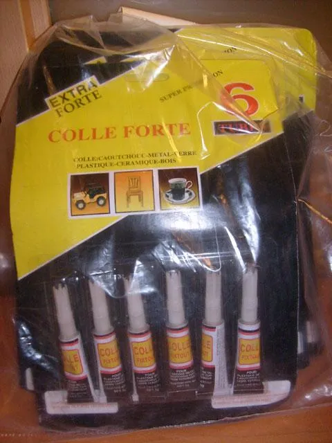Клей - цианакрилатный клей «Colle forte»