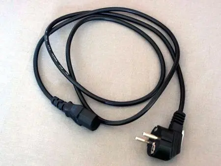 Electric cord set; 1