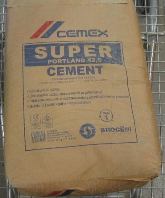 Цемент - Super Portland cement CEM I 42,5 N