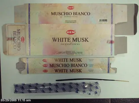 Incense sticks - Muschio Bianco
