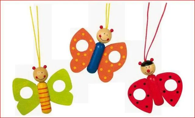 Деревянная бабочка - Butterfly Magnifying Glass