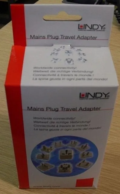 Дорожный адаптер - Mains Plug Travel Adaptor